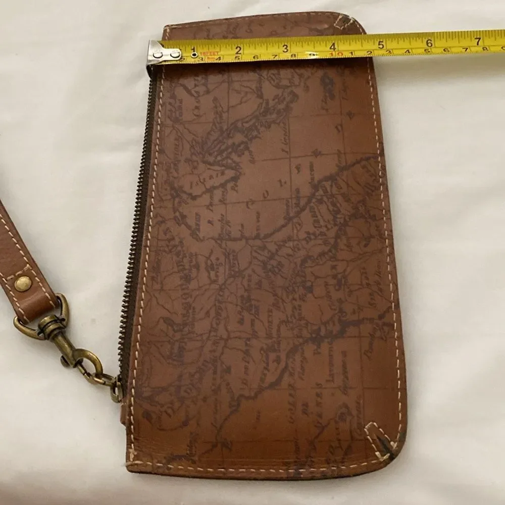 Patricia Nash Brown Leather Wallet